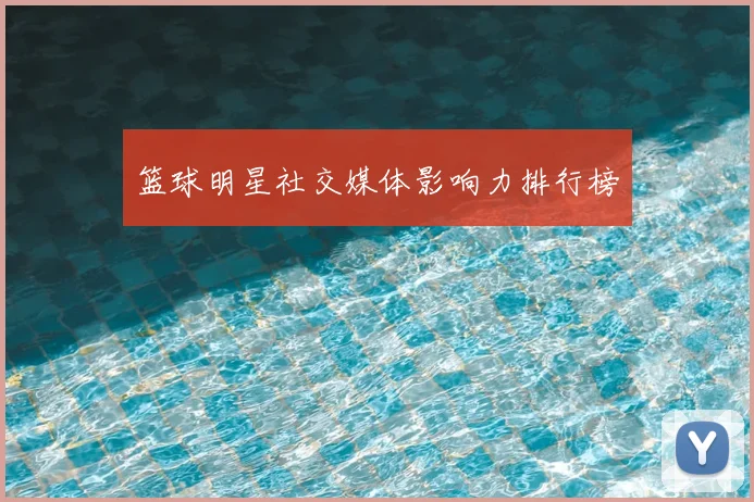 篮球明星社交媒体影响力排行榜